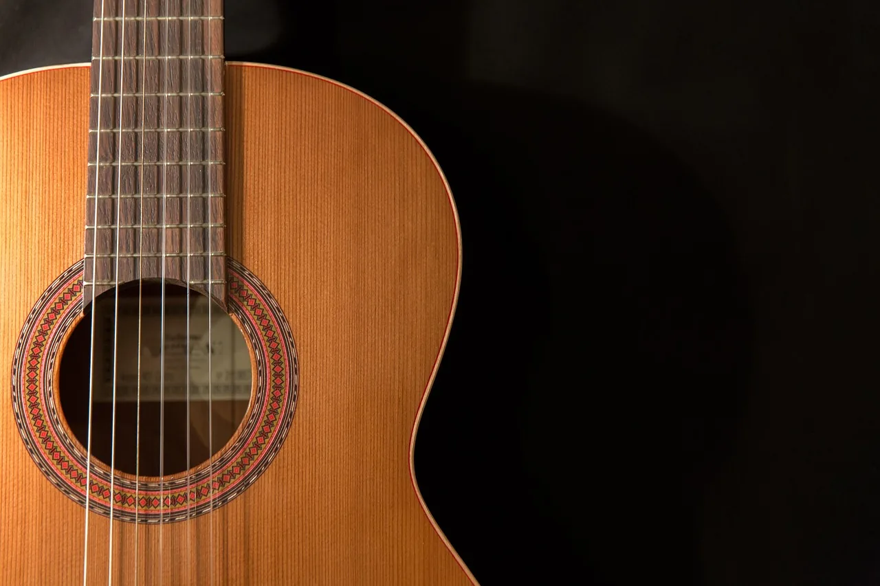 Acoustic guitar for learning folk music