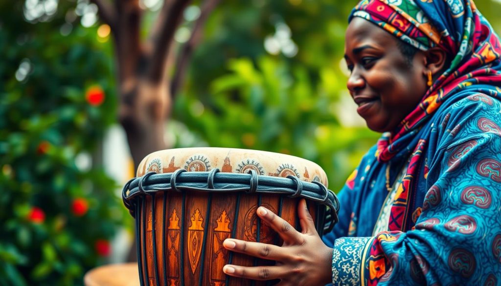 Les sons du djembé : basse, tonique et claqué